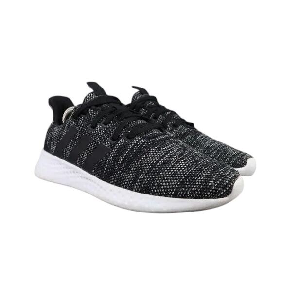 Adidas Shoes Womens 9 Athletic Trainers Puremotion Running Sport Active Black - Picture 1 of 12